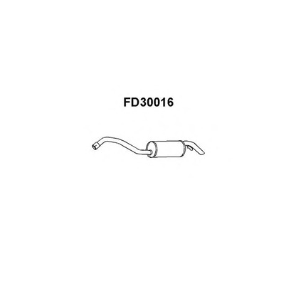 Zdjęcie Tłumik końcowy VENEPORTE FD30016