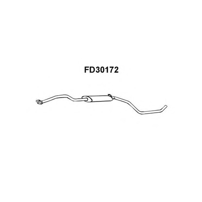 Foto Mittelschalldämpfer VENEPORTE FD30172