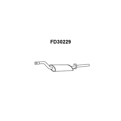 Zdjęcie Tłumik końcowy VENEPORTE FD30229