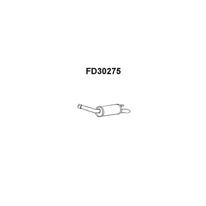 Foto Silenciador posterior VENEPORTE FD30275