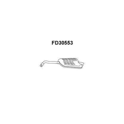 Foto Silenciador posterior VENEPORTE FD30553