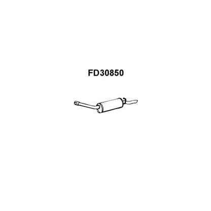 Foto Silenciador posterior VENEPORTE FD30850