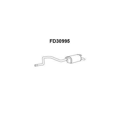 Фото Глушитель выхлопных газов конечный VENEPORTE FD30995