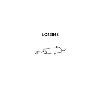 Zdjęcie Tłumik końcowy VENEPORTE LC43048