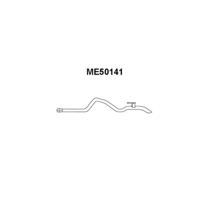 Фото Труба выхлопного газа VENEPORTE ME50141