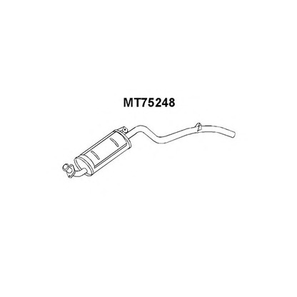 Foto Silenciador posterior VENEPORTE MT75248