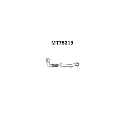 Фото Труба выхлопного газа VENEPORTE MT75319