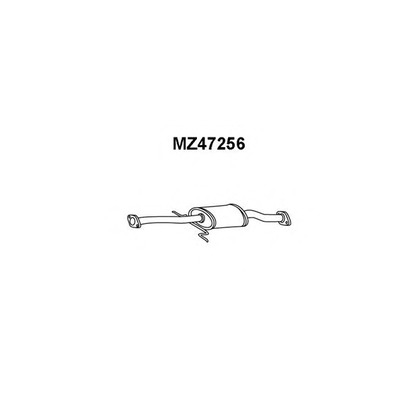 Photo Middle Silencer VENEPORTE MZ47256