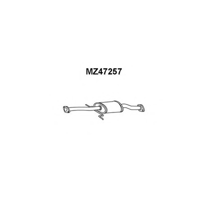 Фото Средний глушитель выхлопных газов VENEPORTE MZ47257