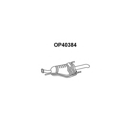 Foto Silenciador posterior VENEPORTE OP40384