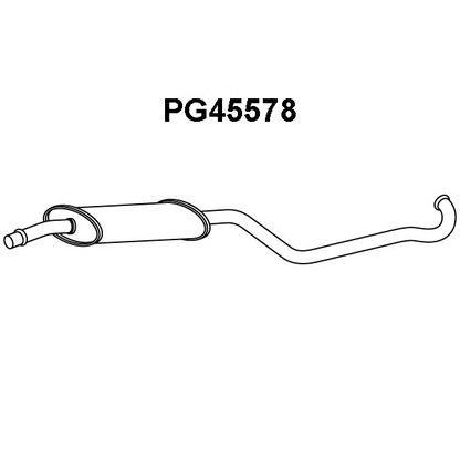 Фото Предглушитель выхлопных газов VENEPORTE PG45578