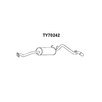 Foto Silenciador posterior VENEPORTE TY70242