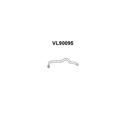 Фото Труба выхлопного газа VENEPORTE VL90095