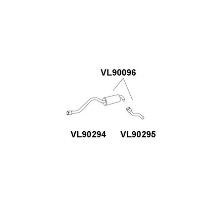 Foto Silenciador posterior VENEPORTE VL90096