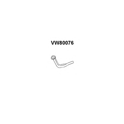 Photo Exhaust Pipe VENEPORTE VW80076