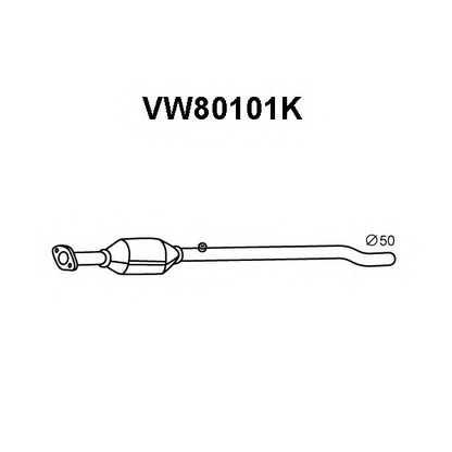 Zdjęcie Katalizator VENEPORTE VW80101K