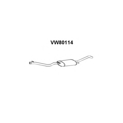 Zdjęcie Tłumik końcowy VENEPORTE VW80114