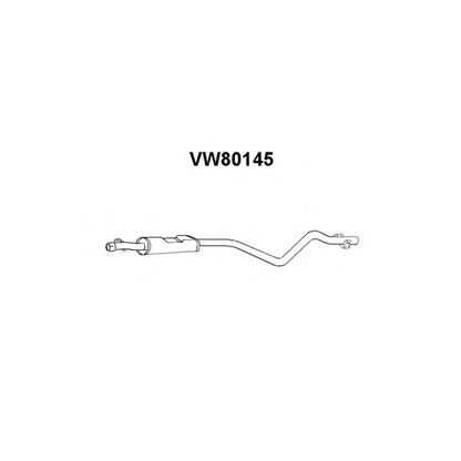 Zdjęcie Tłumik przedni VENEPORTE VW80145