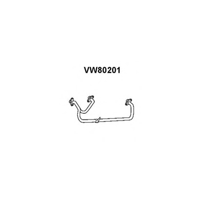 Zdjęcie Rura wydechowa VENEPORTE VW80201