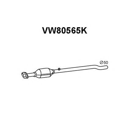 Zdjęcie Katalizator VENEPORTE VW80565K