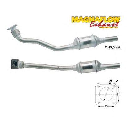 Foto Catalizzatore MAGNAFLOW 88823