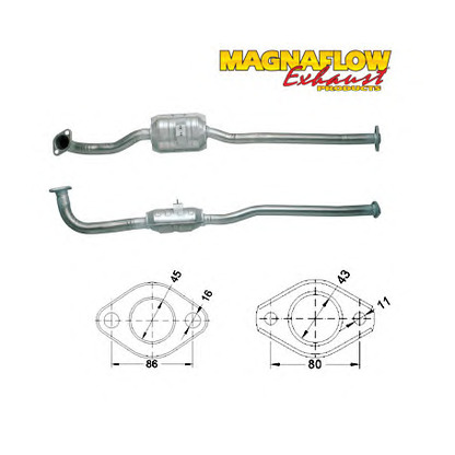 Foto Catalizzatore MAGNAFLOW 87615