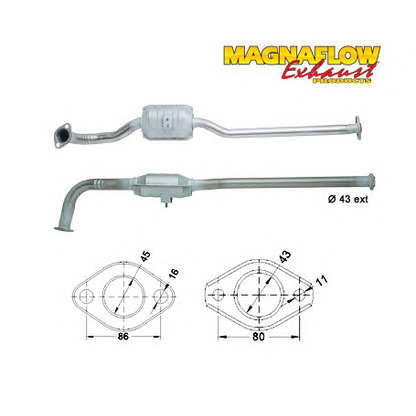 Photo Catalyseur MAGNAFLOW 87608