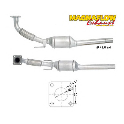 Фото Катализатор MAGNAFLOW 87208D