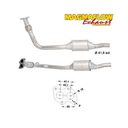 Foto Catalizzatore MAGNAFLOW 87038