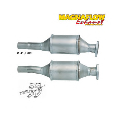 Foto Catalizzatore MAGNAFLOW 87034