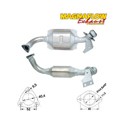 Photo Catalyseur MAGNAFLOW 87018