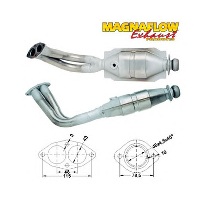 Foto Catalizzatore MAGNAFLOW 87016