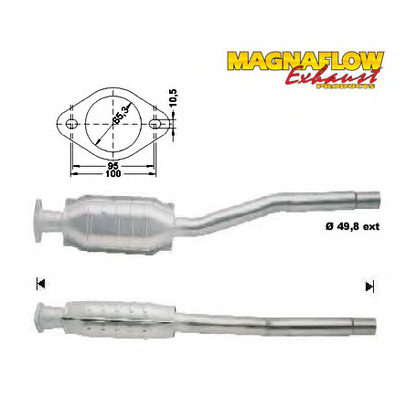 Foto Catalizzatore MAGNAFLOW 86363D