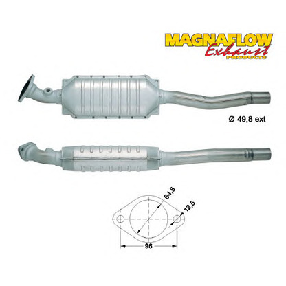 Photo Catalyseur MAGNAFLOW 86340