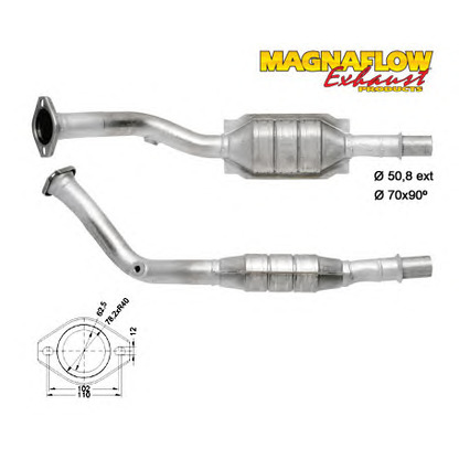 Photo Catalyseur MAGNAFLOW 86057