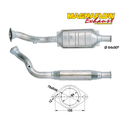 Фото Катализатор MAGNAFLOW 86053