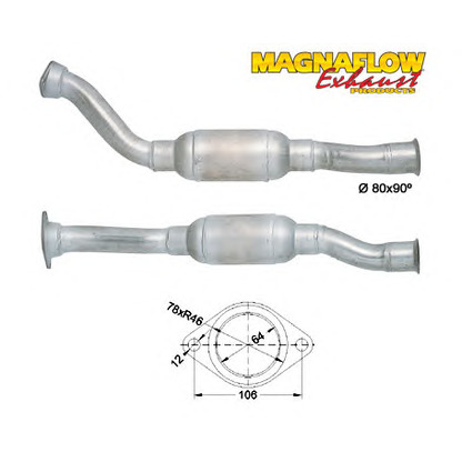 Foto Katalysator MAGNAFLOW 86044D