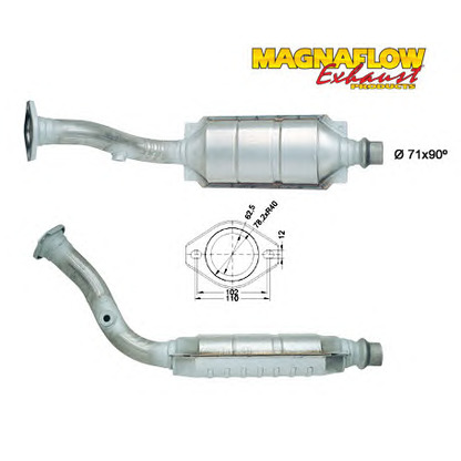 Foto Catalizzatore MAGNAFLOW 86022