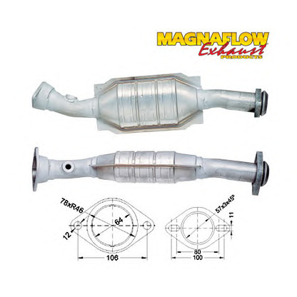 Photo Catalyseur MAGNAFLOW 86014