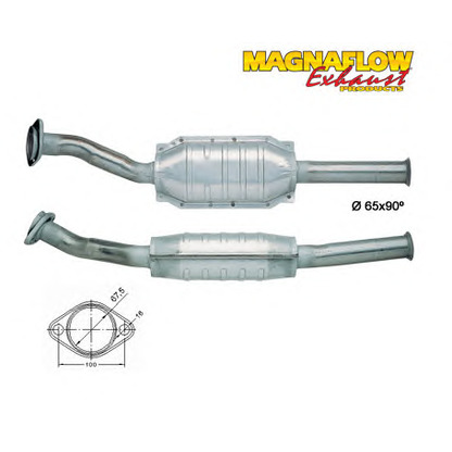 Photo Catalyseur MAGNAFLOW 86008