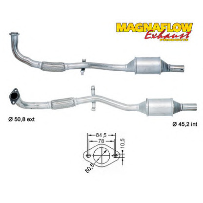 Photo Catalytic Converter MAGNAFLOW 85874D