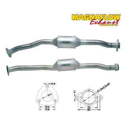 Foto Catalizzatore MAGNAFLOW 85851