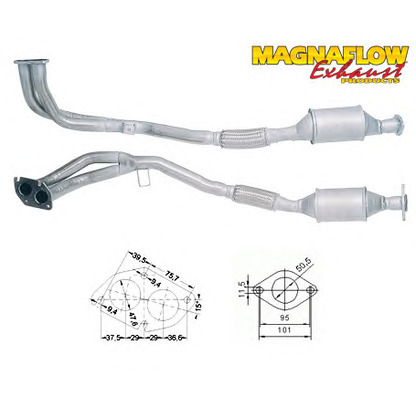 Foto Catalizzatore MAGNAFLOW 85837