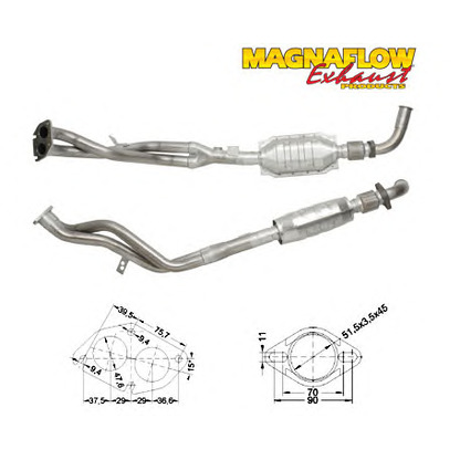 Foto Catalizzatore MAGNAFLOW 85836