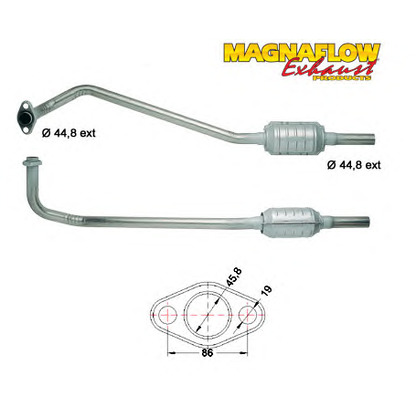 Foto Catalizzatore MAGNAFLOW 85830