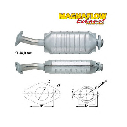 Foto Katalysator MAGNAFLOW 85820