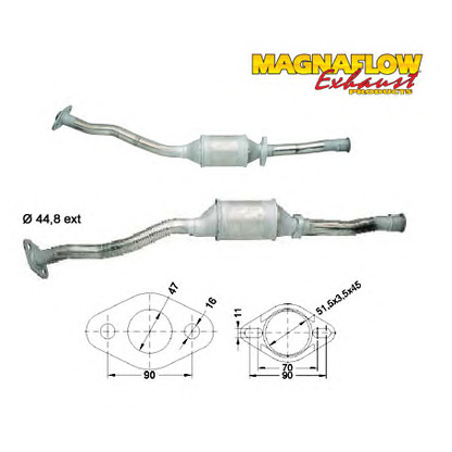 Foto Catalizzatore MAGNAFLOW 85819