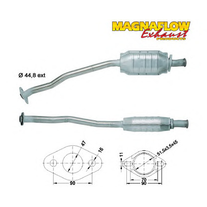 Zdjęcie Katalizator MAGNAFLOW 85808