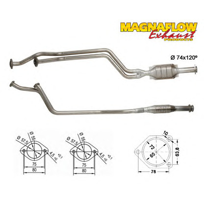 Photo Catalyseur MAGNAFLOW 85052D