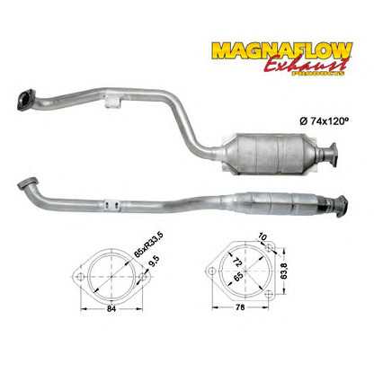 Фото Катализатор MAGNAFLOW 85049